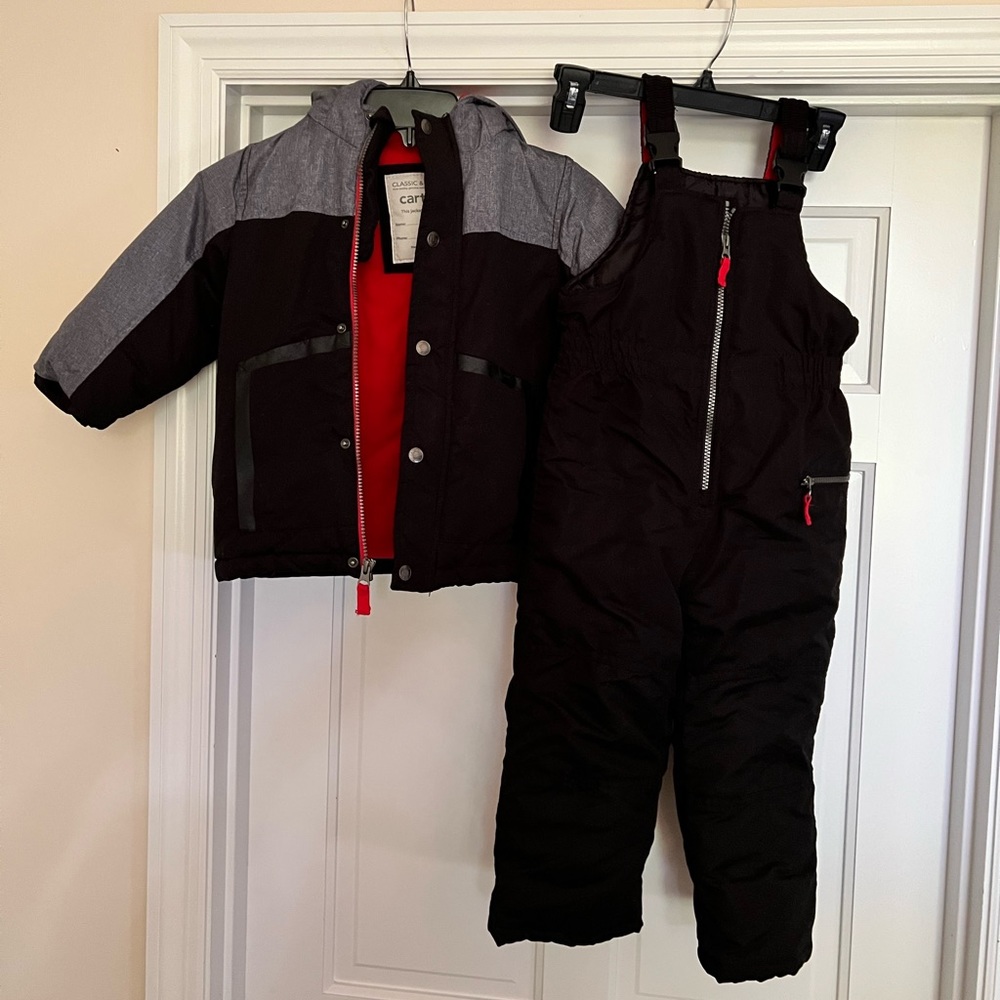 Carters Size 4 Toddler Two-Piece snowsuit